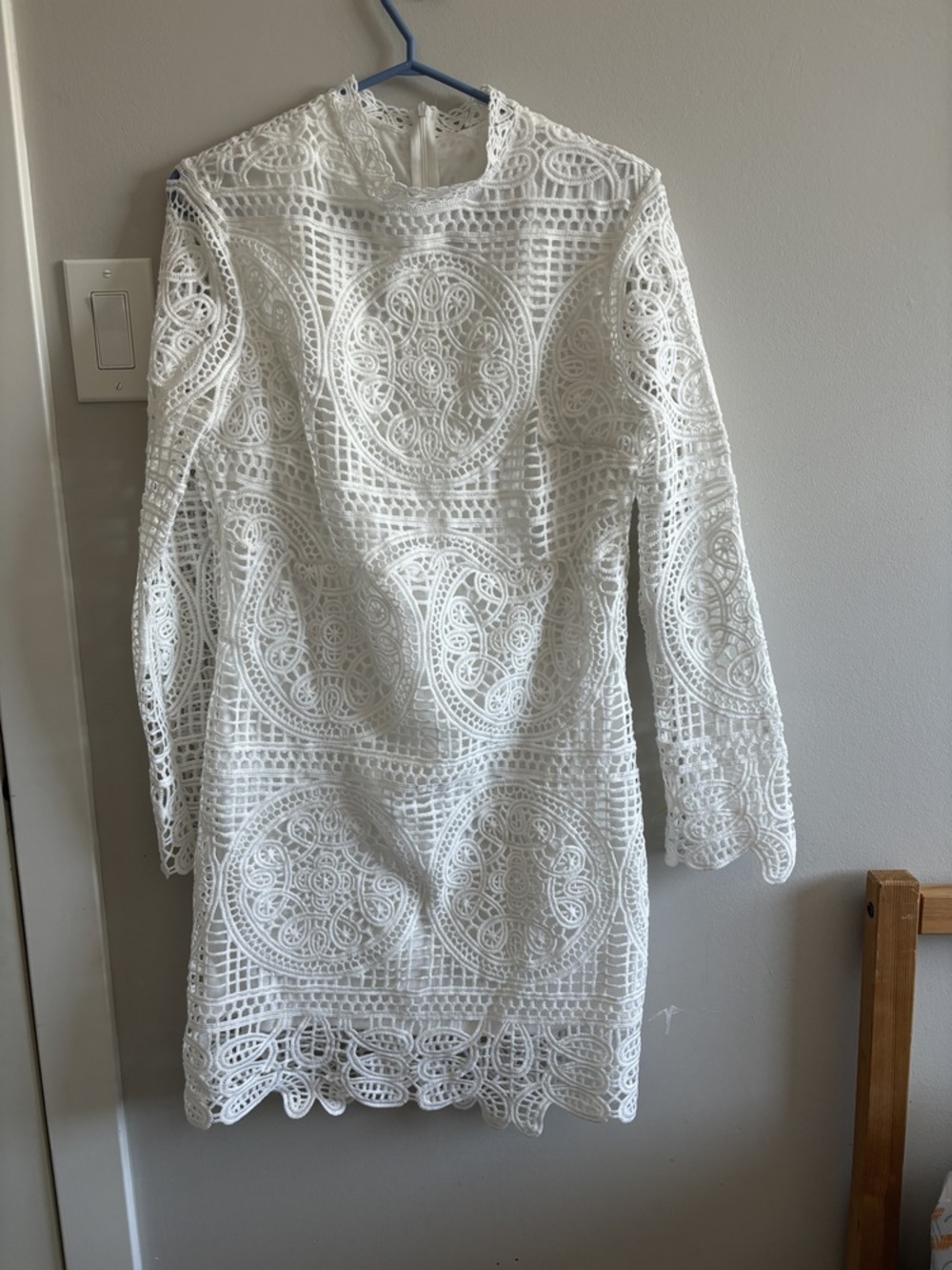 Unknown white lace dress